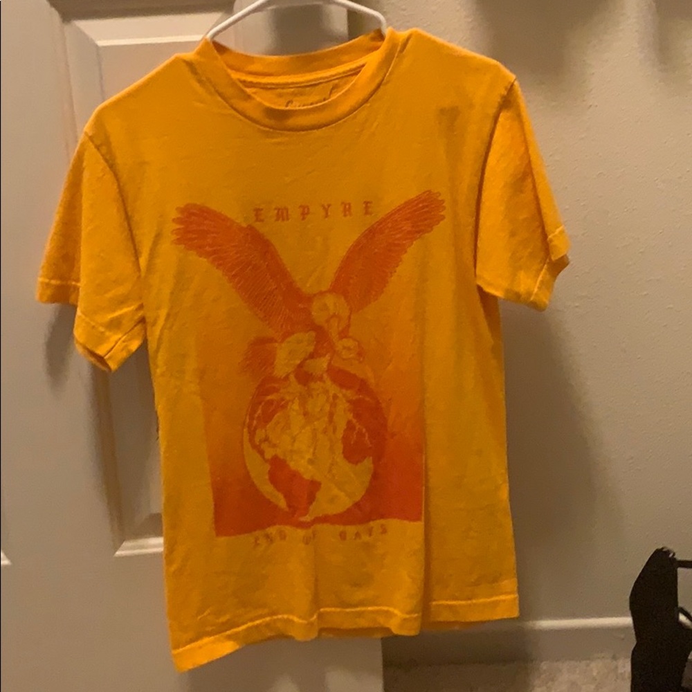Orange graphic t-shirt